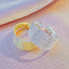 Y2K Minimalist Multi-Layer Open Adjustable Gold Silver Plated Unisex Rings