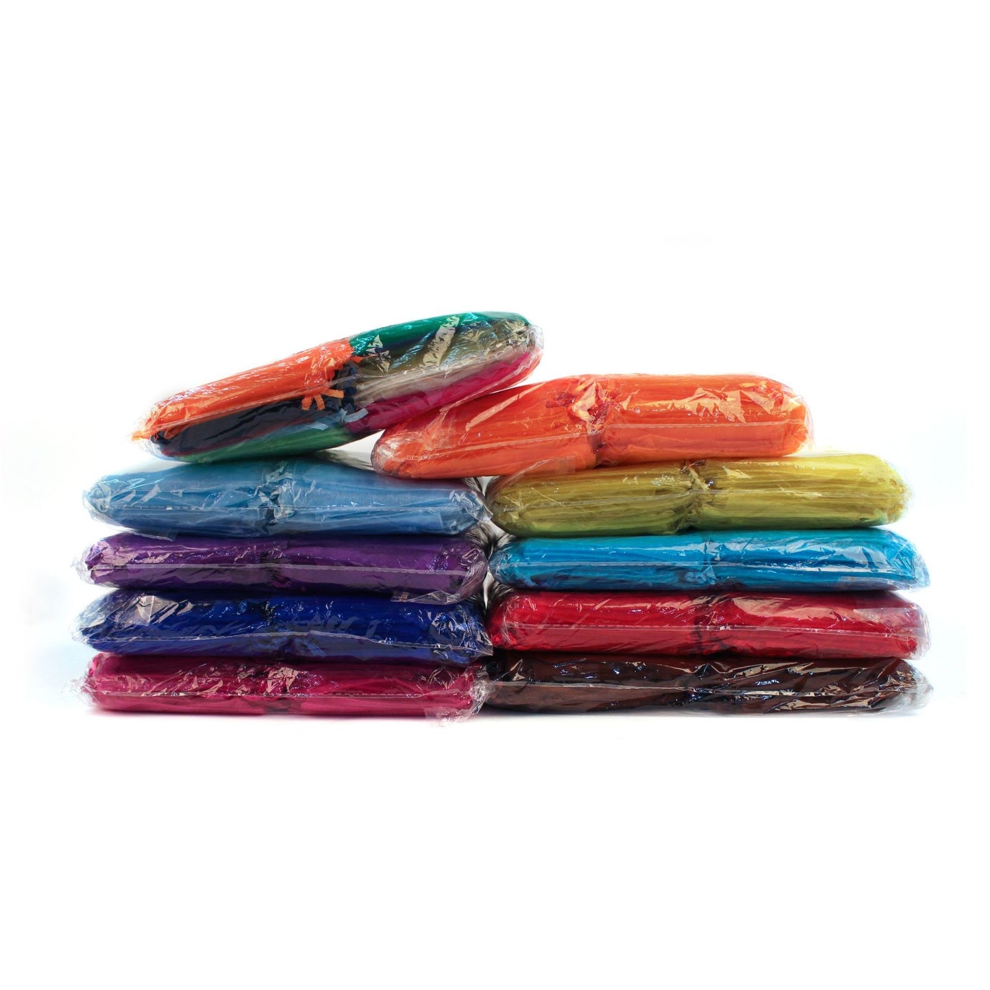 Yarn Solid Color Organza Pearl Jewelry Packaging Bag 5x7cm Wholesale