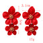 1 Pair Retro Flower Alloy Women'S Drop Earrings