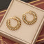 1 Pair Simple Style U Shape Circle Stainless Steel Plating Hoop Earrings