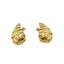 1 Pair Minimalist Water Droplet 18K Gold Plated Copper Earrings