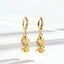 Y2K Mermaid Inlay Copper Zircon Drop Earrings for Women