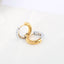 1 Piece Fashion Color Block Stainless Steel Plating Earrings