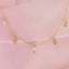 18K Fashion Color Zirconium Lollipop Copper Necklace