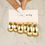 3 Pairs Vintage Style Exaggerated C Shape Round Plating Alloy Gold Plated Silver Plated Hoop Earrings