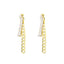 925 Silver Needle Zircon Chain Tassel Earrings - Trendy Long Statement Earrings for Women 2023