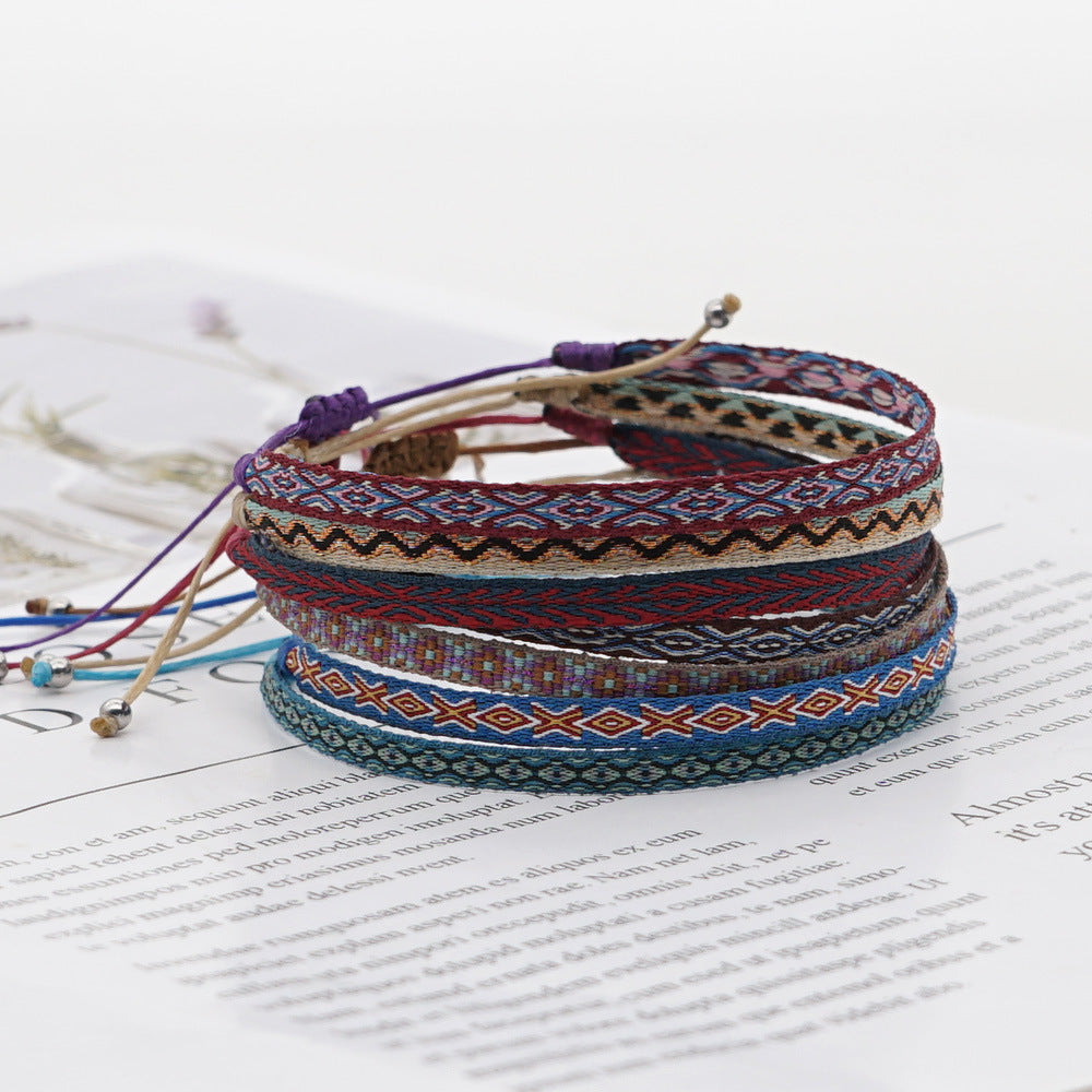 Bohemian Retro Ethnic Style Handmade Friendship Bracelet