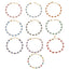 Bohemian Evil Eye Gold Stainless Steel Adjustable Bracelet