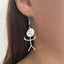 Casual Gingerbread Funny Doodle Stainless Steel Earrings