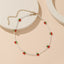 Colorful Handmade Beaded Cherry Miyuki Necklace