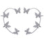 Creative Rhinestone Butterfly Ear Clips - Elegant No-Piercing Design