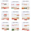 Christmas Tree Santa Claus Snowman Alloy Women's Earrings Set