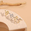 Cute Simple Style Snake Zircon Adjustable Open Ring in 14K Gold and White Gold Plating