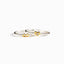 Elegant Infinity Heart Sterling Silver Plated Ring Set
