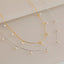 Elegant Waterdrop Pearl Stainless Steel Choker Necklace