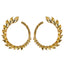 Vintage Colorful Rhinestone Hoop Earrings Set for Women