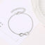 European And American Simple 8 Character Personality Digital Wild Bracelet