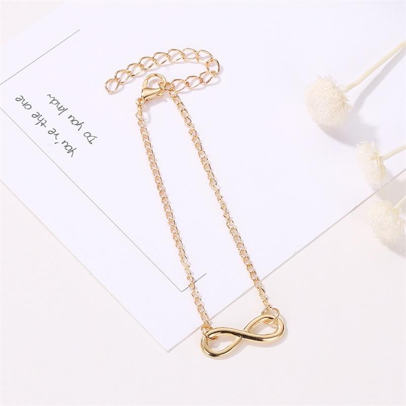 European And American Simple 8 Character Personality Digital Wild Bracelet