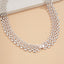Exaggerated  Hollow Chain Necklace
