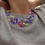 Fashion  New Hot-saling Magic Color Clavicle Retro Simple Acrylic Necklace