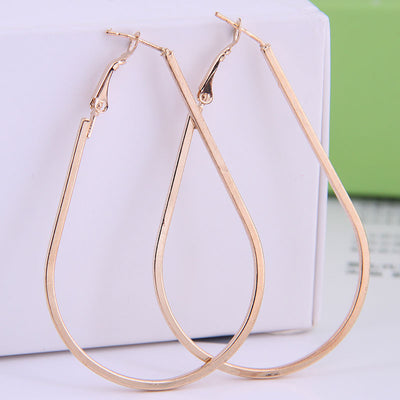 Fashion  Simple Water Drop  Earrings