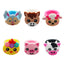 Fashion Animal Resin Rings and Creative PVC Farm Animal Bracelets for Kids