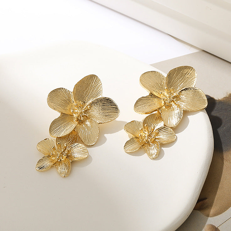 Fashion Geometric Butterfly Alloy Unisex Earrings - 1 Pair