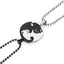 Fashion Cat Titanium Steel Pendant Necklace for Couples