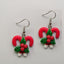 Fashion Christmas Tree Snowman Snowflake Alloy Resin Women'S Drop Earrings 1 Pair