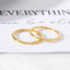 Minimalist Titanium Steel Zircon Inlay Ring for Women - Elegant and Durable Design