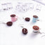 Fashion Coffee Beans Simulation Exaggerated Earrings Wholesale