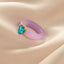 Fashion Geometric Multicolor Resin Ring for Women