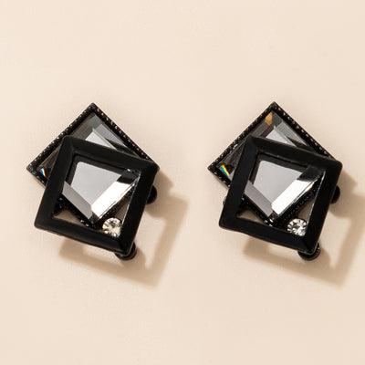 Fashion Diamond Geometric Personality  New Trendy Earrings