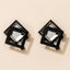 Fashion Diamond Geometric Personality  New Trendy Earrings