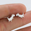 Fashion Mini Dinosaur Titanium Steel Stud Earrings
