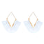 Fashion Exaggerated Geometric Tassel Earrings NHDP149052