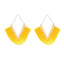 Fashion Exaggerated Geometric Tassel Earrings NHDP149052