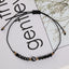 Fashion Eye Artificial Crystal Rope Knitting Unisex Bracelets