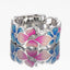 Fashion Flower Butterfly Animal Shape Ring - Contrast Color Design