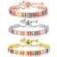 Colorful Zircon Crystal Adjustable Bracelet for Women