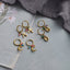 Fashion Geometric Cross Earrings Women's Titanium Steel Earrings Wholesale