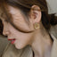 Fashion Geometric Metal Plating Women'S Ear Studs 1 Pair