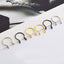 Fashion Geometric Metal Star Faux Nose Ring Piercing Jewelry for Women