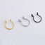 Fashion Geometric Metal Star Faux Nose Ring Piercing Jewelry for Women