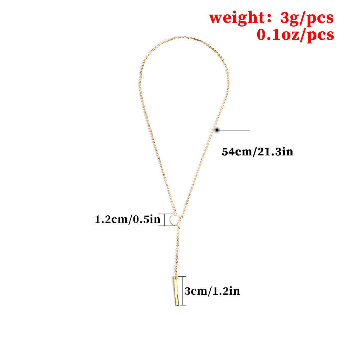 Fashion Geometric Tassel Alloy Plating Necklace