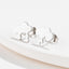 Fashion Geometric Titanium Steel Ear Studs Plating No Inlaid Stainless Steel Earrings