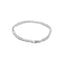 Elegant Heart-Shaped Zircon and Pearl Bracelet