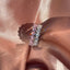 Heart Shape Sterling Silver Zircon Inlay Ring for Women