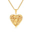 Fashion Heart Shape Titanium Steel Necklace Plating Stainless Steel Necklaces