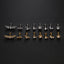 Fashion Leaf Zircon Inlaid Stainless Steel Piercing Jewelry - Lip and Ear Studs
